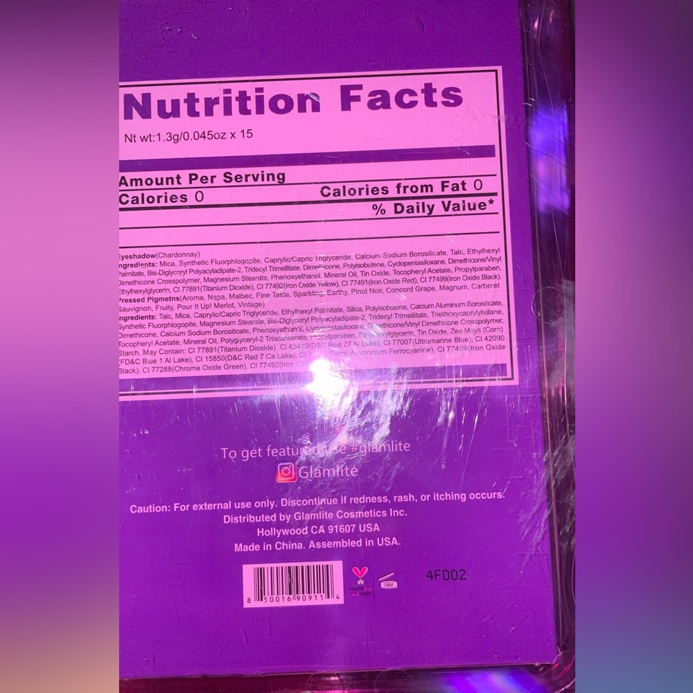 Sold NWT WINE PALETTE - Picture 3 of 14